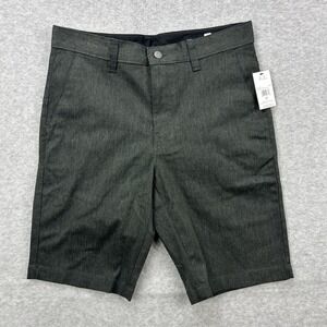 Volcom Shorts Mens 30 Charcoal Heather Gray Vmonty Stretch 22 NEW‎